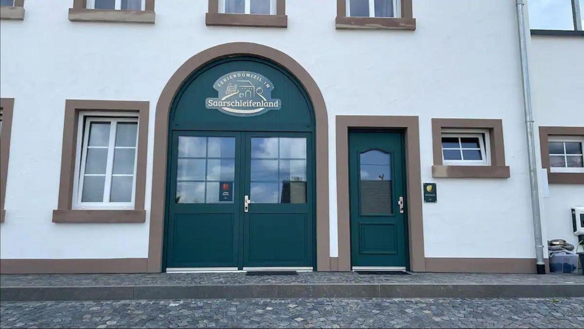 メトラッハFeriendomizil Im Saarschleifenlandアパートメント エクステリア 写真